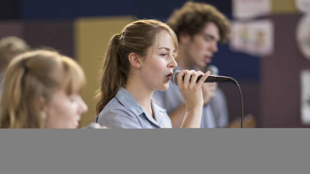 Senior Students Singing